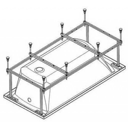 Монтажный комплект для ванны Santek Корсика 180х80 см 1.WH11.2.420